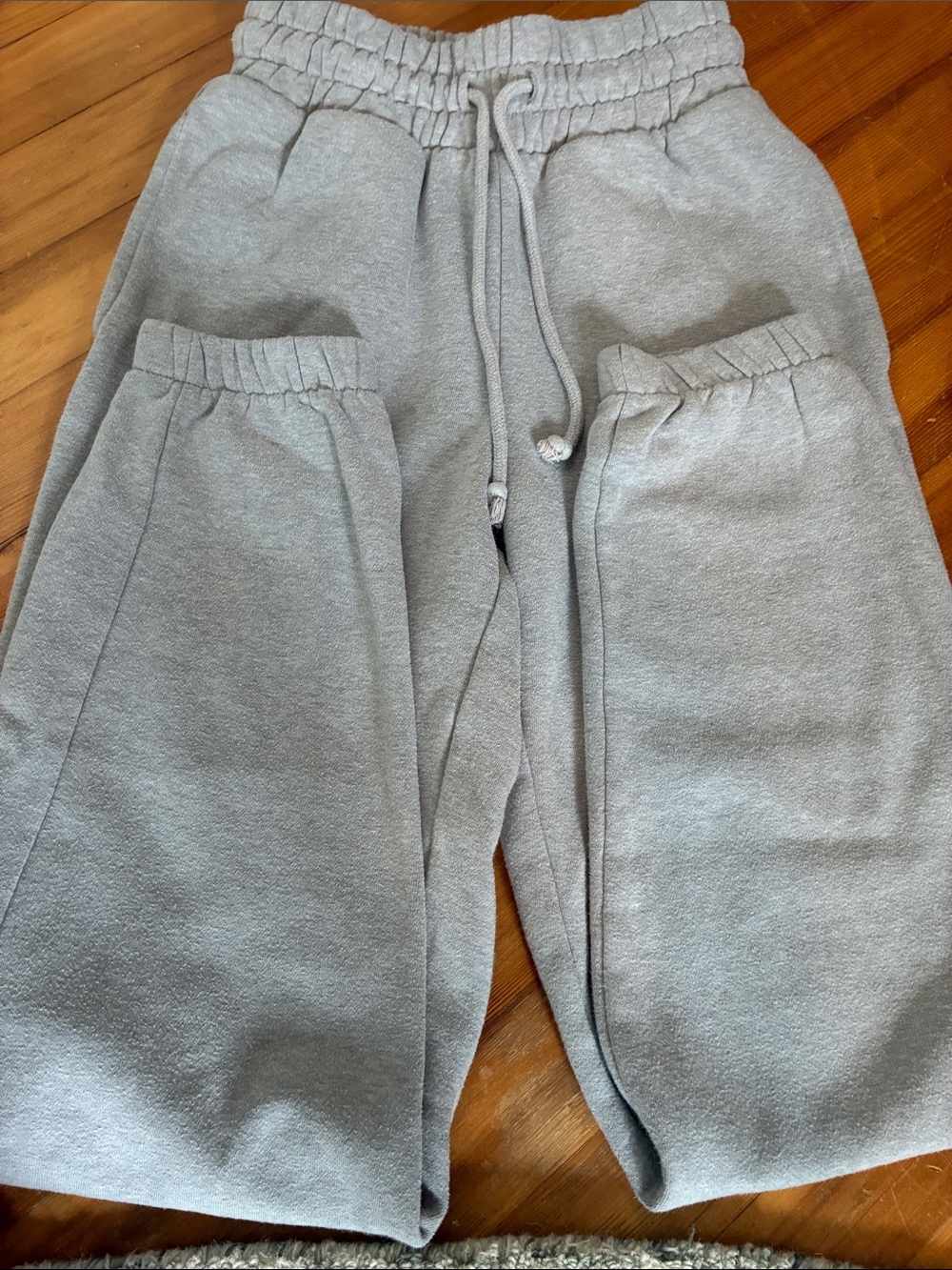 Light Gray Women Drawstring Sweatpants
